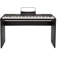 Gear4Music SDP-2 Stagepiano von mit Ständer