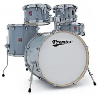 Premier Artist 22" 5-teiliger Kesselsatz Steel Grey