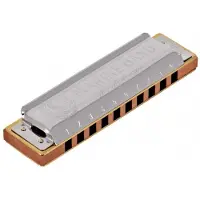 Hohner Marine Band 1896 Natur-Moll-Mundharmonika Db altes Modell