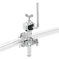 Gear4Music KitRig Omni-Ball-Tom-Tom-Halter mit Verbindungsklammer von
