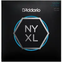 D'Addario NYXL1252W Nickel Wunde Licht Wunde 3. 12-52