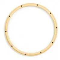 Gibraltar hardware Gibraltar 14" 10 Lug Holz Hoops Batter Seite