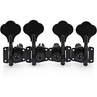Gear4Music Guitarworks Mechaniken für Bassgitarre 2 pro Seite schwarz