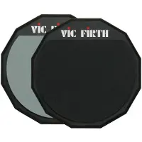 Vic Firth Double Sided Practice 12" Pad with Soft and Hard Rubber