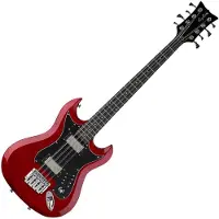 Hagstrom H8-II 8-saitigen Bass Wild Cherry Transparent
