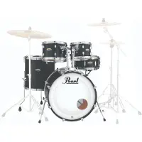 Pearl Decade Maple 22"-Am.-Fusion-Kesselsatz Slate Black