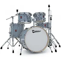 Premier Artist 5-teiliges 20"-Schlagzeug Steel Grey