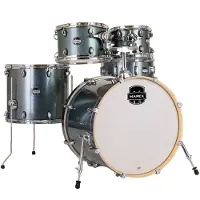 Mapex Mars Birch 22 5-teiliges Schlagzeug mit Becken Twilight Sparkle