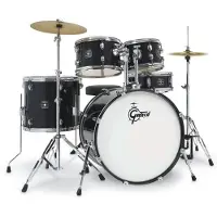 Gretsch drums Gretsch Renegade 22" Drum Kit mit Hardware & Becken Black Mist