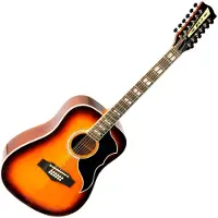 Eko guitars Eko Ranger XII VR 12-Saiter Elektroakustik Honey Burst