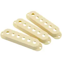 Fender Pickup-Abdeckungen für Road Worn Stratocaster Aged White (3)
