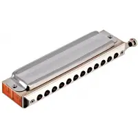Seydel Harmonicas Seydel De Luxe Chromatische Stahl-Mundharmonika Bb