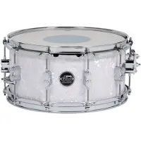 DW Drums DW Performance Series 14 x 65" Snare-Drum Finish Ply White Marine