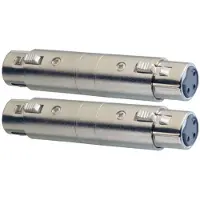 Stagg 2x Buchse XLR/Buchse XLR Koppler