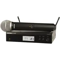 Shure BLX24R/PG58-S8 Funksystem mit Rackempfänger und Mikrofon