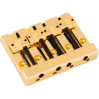 Fender HiMass 4-String Bass Steg mit Zink-Sätteln Gold