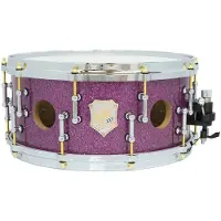 SJC Custom Drums SJC Drums 25th Anniversary 14 x 6.5 Snare Drum Lila Glitter