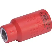 SW-Stahl 05520L-9 Steckschlüsseleinsatz, 10 mm (3/8") Antrieb 9 mm