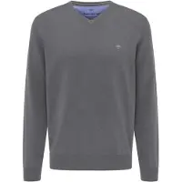 Fynch&Hatton Strickpullover "Pullover mit V-Kragen" aus Baumwolle, mit V-Ausschnitt, bequeme Passform