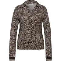 Street One Langarmshirt mit Leo-Print