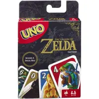 Mattel Games UNO The Legend of Zelda, Kartenspiel, Abwurf, 7 Jahr(e)
