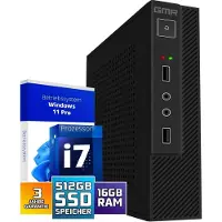 GMR Office PC Komplettset mit i7, 32 GB RAM, 1000 GB SSD, Windows 11 Pro