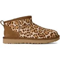 Ugg - Hohe Stiefel &ndash; Damen / Frau &ndash; W Classic Ultra Mini Plains Felicity Leopard Jasmine - W Classic Ultra Mini Plains Felicity Leopard