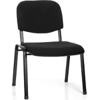 Hjh OFFICE XT 600 XL - Besucherstuhl Konferenzstuhl Schwarz