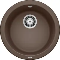 BLANCO RONDO, 1 Becken, 380 x 380 mm, 16,5 cm, 450 mm, 450 mm, 165 mm