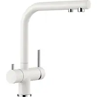 BLANCO Küchenarmatur mit Filterfunktion FONTAS II silgranitweiß matt 523134
