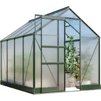 Vitavia Vitavia, Gewächshaus "Apollo 5000", smaragd grün, 5,0 m², 6 mm HKP