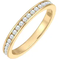 Rafaela Donata Ring aus Sterling Silber mit Zirkonia in gelbgold | Gr.: 60