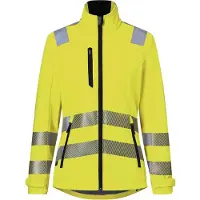 Kübler Softshell Jacke Damen REFLECTIQ PSA 2 warngelb Form 1509 Grösse L
