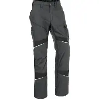 Kübler Activiq Cotton+ Hose Anthrazit/Schwarz 98