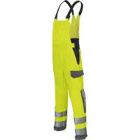 Kübler Latzhose PROTECTIQ HIGH VIS ARC2 PSA 3 warngelb/anthrazit Form 3394 Grösse 90