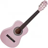 Gear4Music 1/2 Junior-Konzertgitarre von Rosa
