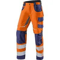 Kübler Sommerhose REFLECTIQ PSA 2 warnorange/dunkelblau Form 2407 Grösse 28