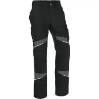 Kübler Activiq Cotton+ Hose Schwarz/Anthrazit 44