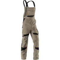 Kübler Activiq Latzhose 3250 sandbraun/schwarz 31