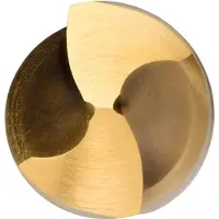 DORMER Spiralbohrer DIN 1897 A520 Nenn-Ø 3 mm HSS profilgeschliffen TiN Zylinderschaft 2,5xD Rechts