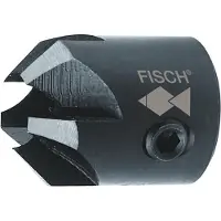 Fisch-Tools Aufsteckversenker Type 0639 Senk-Ø 16 mm Bohr-Ø 6 mm HSS Länge 25 mm