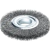 Lessmann Rundbürste Stahldraht 150x23/25mm,gewellt 0,3mm