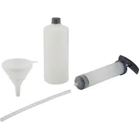 Al-Ko Motor-Öl-Service-Set (3-teilig mit Absaugpumpe, Behälter und Trichter)