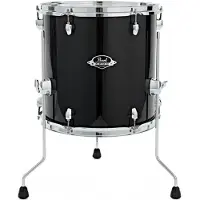 Pearl Export 16 x 16" Standtom Jet Black