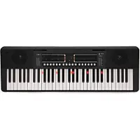 Gear4Music K1+ Keyboard mit 61 Leuchttasten und Bluetooth von