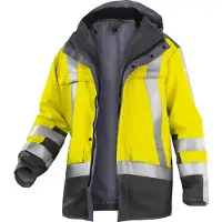 Kübler uni Warnjacke PSA SAFETY X8 warngelb, anthrazit Größe XL