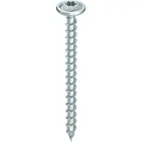 Heco TOPIX plus Profi Holzbauschraube 8,0 x 80 mm 50 Stück ( 61245 ) Vollgewinde Holzschraube, Telle