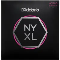 Daddario NYXL45100 Gtr Bass String Set lange Maßstab regelmäßig 45-100