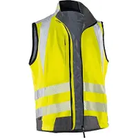 Kübler unisex Warnweste REFLECTIQ warngelb, anthrazit Grösse 4XL