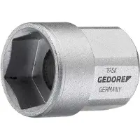 Gedore 19 SK 21 Steckschlüsseleinsatz kurz